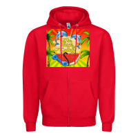 Red the beach is calling Zipper Hoodie - TumblerDesignByShophia