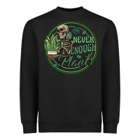 Black never enough plants Heavyweight Sweatshirt - Artiststas