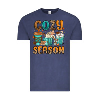 Cozy Season Winter Coffee Cups Vintage Tee | Teevron