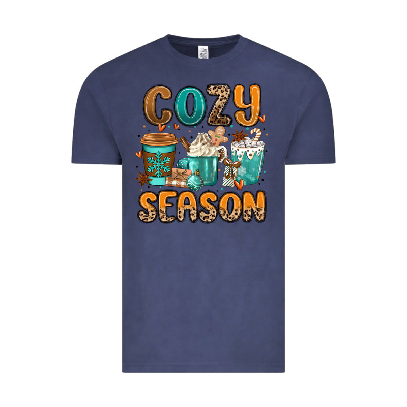 Cozy Season Winter Coffee Cups Vintage Tee by MaliasSmallBusiness | Teevron