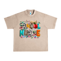 French Oak school nurse Urban Heavy Tee - NancyCooperArtShop