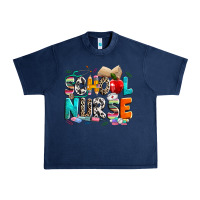 Navy school nurse Urban Heavy Tee - NancyCooperArtShop