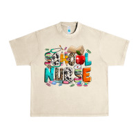 Sandshell school nurse Urban Heavy Tee - NancyCooperArtShop