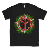 Black Christmas peace Classic Tee - MaliasSmallBusiness