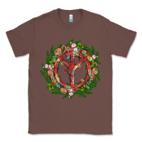 Chestnut Christmas peace Classic Tee - MaliasSmallBusiness