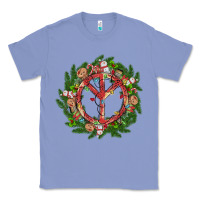 Colony Blue Christmas peace Classic Tee - MaliasSmallBusiness