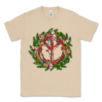 Mushroom Christmas peace Classic Tee - MaliasSmallBusiness