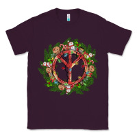 Plum Christmas peace Classic Tee - MaliasSmallBusiness