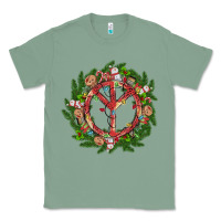 Sage Christmas peace Classic Tee - MaliasSmallBusiness