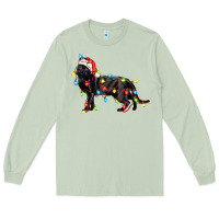 Matcha christmas bombay cat Long Sleeve Tee - LillyAllenDesigns
