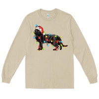 Mushroom christmas bombay cat Long Sleeve Tee - LillyAllenDesigns