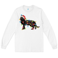 White christmas bombay cat Long Sleeve Tee - LillyAllenDesigns