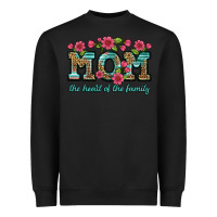 Black mom the heart of the family Heavyweight Sweatshirt - Artiststas