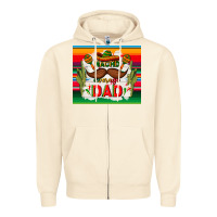 Sandshell nacho average dad father's day Zipper Hoodie - TumblerDesignByShophia
