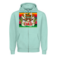Nacho Average Dad Father's Day Zipper Hoodie | Teevron