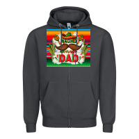 Smoke nacho average dad father's day Zipper Hoodie - TumblerDesignByShophia