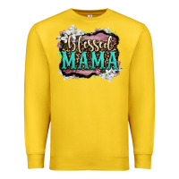 Lemon blessed mama Premium Sweatshirt - OliviaCreatesArt