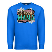 True Royal blessed mama Premium Sweatshirt - OliviaCreatesArt