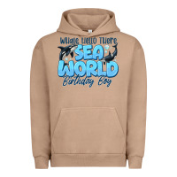 Pigment Burro Whale Hello There Sea World Birthday Boy Urban Hoodie - CowhideDigitalArt