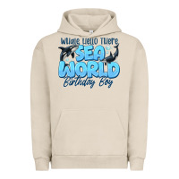 Pigment French Oak Whale Hello There Sea World Birthday Boy Urban Hoodie - CowhideDigitalArt
