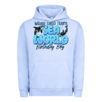 Pigment Grape Ice Whale Hello There Sea World Birthday Boy Urban Hoodie - CowhideDigitalArt