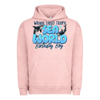 Pigment Salmon Whale Hello There Sea World Birthday Boy Urban Hoodie - CowhideDigitalArt