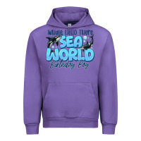 Tulip Whale Hello There Sea World Birthday Boy Urban Hoodie - CowhideDigitalArt