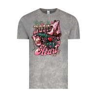 Cloud Rock boots never broke my heart Vintage Tee - NancyCooperArtShop