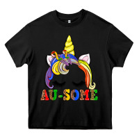 Black autism au some  unicorn Heavy Core Tee - AdoDesignShop
