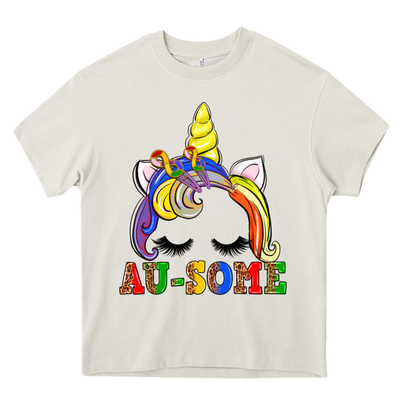 Autism Au Some  Unicorn Heavy Core Tee by AdoDesignShop | Teevron