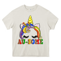 Cream autism au some  unicorn Heavy Core Tee - AdoDesignShop
