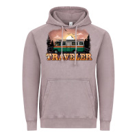 Vintage Zinc traveler Vintage Hoodie - NancyCooperArtShop