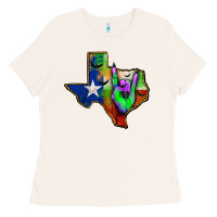 Bone texas map halloween Ladies Tee - JahusDesignShop