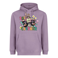 Lavender Egg crusher monster truck Heavyweight Hoodie - CowGirlArtShop
