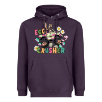 Plum Egg crusher monster truck Heavyweight Hoodie - CowGirlArtShop