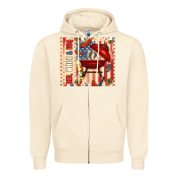 Sandshell red white and bbq usa flag Zipper Hoodie - TumblerDesignByShophia