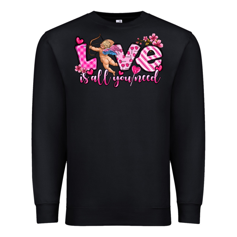 Love Is All You Need Premium Sweatshirt by OliviaCreatesArt | Teevron