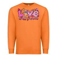 Carrot love is all you need Premium Sweatshirt - OliviaCreatesArt