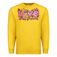 Lemon love is all you need Premium Sweatshirt - OliviaCreatesArt