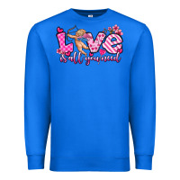 True Royal love is all you need Premium Sweatshirt - OliviaCreatesArt