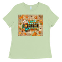 Matcha Pumpkin spice junkie Ladies Tee - RanaPortraitStore