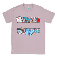 Lilac custom name nurse Classic Tee - MaliasSmallBusiness