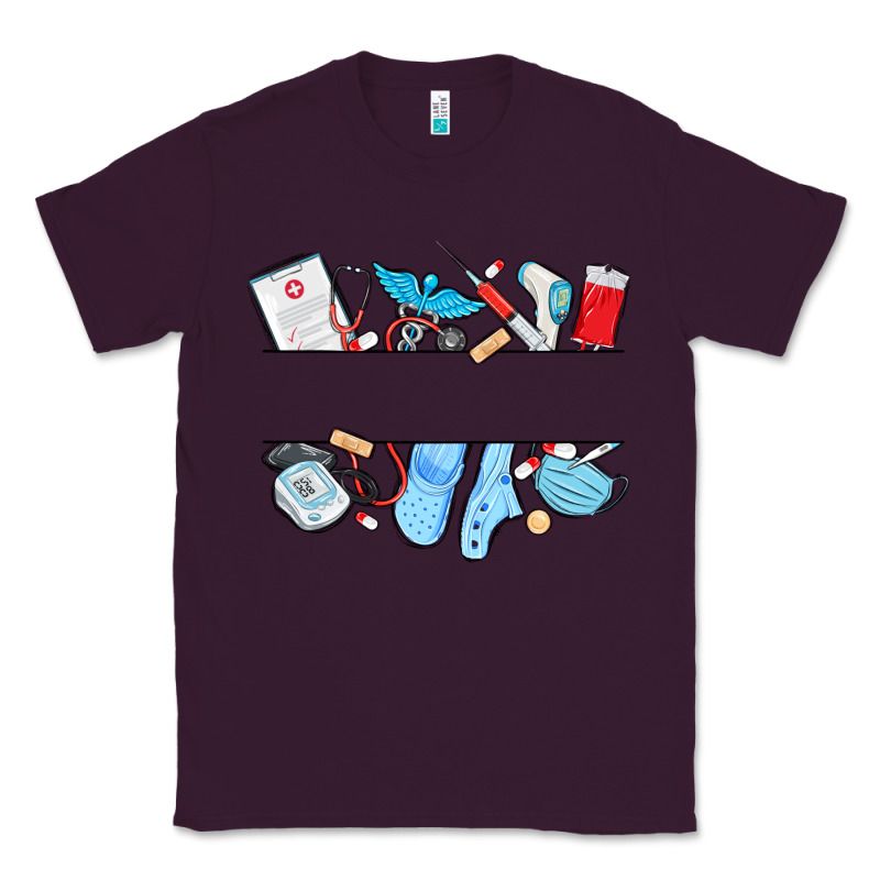 Custom Name Nurse Classic Tee by MaliasSmallBusiness | Teevron