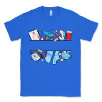 True Royal custom name nurse Classic Tee - MaliasSmallBusiness