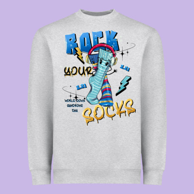 Rock Your Heavyweight Sweatshirt Designed By Artiststas