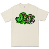 St Patricks Day Lucky Western Hearts Premium Tee | Teevron