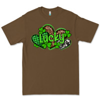 Cacao st patricks day lucky western hearts Premium Tee - Artiststas