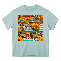 Arona serape leopard seamless pattern Heavy Core Tee - BundleAndBundleShop