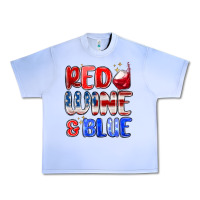 Red Wine And Blue Urban Heavy Tee | Teevron
