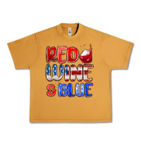 Peanut Butter red wine and blue Urban Heavy Tee - MaliasSmallBusiness